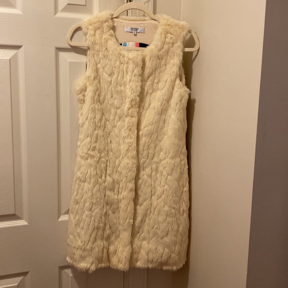 Faux Fur Vest - Crosby by mollie burch